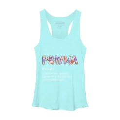 Women's Design By Humans Grandmother Loves Grandogs Pawma By Littlesenh1 Racerback Tank Top -Design By Humans GUEST 852ab714 7033 4c93 a0ba e6cf7cb38fa5