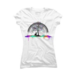 Junior's Design By Humans Melting Colors Parasite By Tobiasfonseca T-Shirt -Design By Humans GUEST 861bf3a9 d4c2 4c61 afcf 2e996ce61a1a