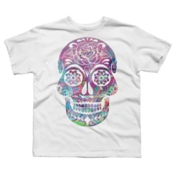 Boy's Design By Humans Halloween Sugar Skull By Honeytree T-Shirt 8 Boy's Design By Humans Halloween Sugar Skull By Honeytree T-Shirt -Design By Humans GUEST 8696293e c378 41f8 8b82 35edcfbde7de