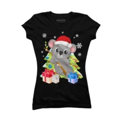 Junior's Design By Humans Santa Climbing Koala Bear Christmas T-Shirt By Thebeardstudio T-Shirt 6 Junior's Design By Humans Santa Climbing Koala Bear Christmas T-Shirt By Thebeardstudio T-Shirt -Design By Humans GUEST 87306b85 0da9 4424 ba13 727de8ec6996