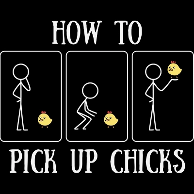Men's Design By Humans How To Pick Up Chicks By Woodsgoods Tank Top 1 Men's Design By Humans How To Pick Up Chicks By Woodsgoods Tank Top