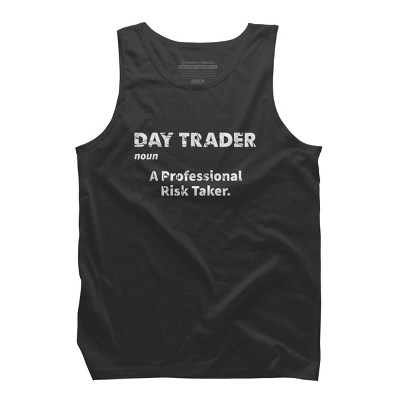 Men's Design By Humans Day Trader Definition By MadderTees Tank Top 3 Men's Design By Humans Day Trader Definition By MadderTees Tank Top - Image 3