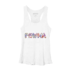 Women's Design By Humans Grandmother Loves Grandogs Pawma By Littlesenh1 Racerback Tank Top -Design By Humans GUEST 8cffb6ae 011b 4e78 9248 64cb74ccf134