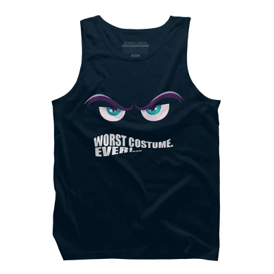 Men's Design By Humans Worst Costume Ever (Halloween) By Editive Tank Top 4 Men's Design By Humans Worst Costume Ever (Halloween) By Editive Tank Top - Image 4