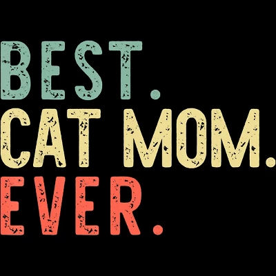 Men's Design By Humans Best Cat Mom Ever Funny Mommy Vintage Gift Christmas T-Shirt By Mothersdaygift Tank Top 1 Men's Design By Humans Best Cat Mom Ever Funny Mommy Vintage Gift Christmas T-Shirt By Mothersdaygift Tank Top