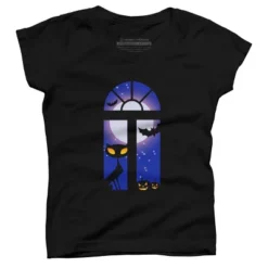 Girl's Design By Humans Halloween Mood By CuckooParrot T-Shirt -Design By Humans GUEST 8e7b5a69 e897 4a00 a0aa 72e96d2158a5