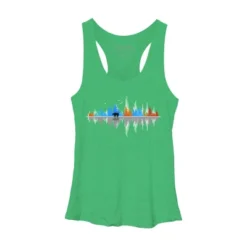 Women's Design By Humans Sounds Of Nature Color Tree Notes By NomAdartStudio Racerback Tank Top -Design By Humans GUEST 8faf3e9d 284e 42df 8050 a530ba103b69