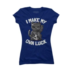 Junior's Design By Humans I Make My Own Luck Cute Evil Beckoning Cat Gift By EduEly T-Shirt 9 Junior's Design By Humans I Make My Own Luck Cute Evil Beckoning Cat Gift By EduEly T-Shirt -Design By Humans GUEST 9190456b 92da 478e a395 8ea553ffae98