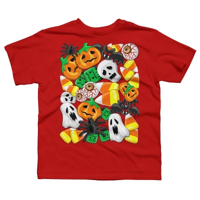 Boy's Design By Humans Halloween Spooky Candies Party By BluedarkArt T-Shirt 7 Boy's Design By Humans Halloween Spooky Candies Party By BluedarkArt T-Shirt - Image 7