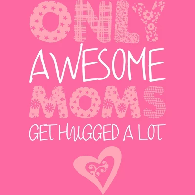Women's Design By Humans Only Awesome Moms Get Hugged A Lot By Growngratitude Racerback Tank Top 1 Women's Design By Humans Only Awesome Moms Get Hugged A Lot By Growngratitude Racerback Tank Top
