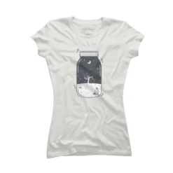 Junior's Design By Humans Halloween In A Jar By Roc21 T-Shirt 5 Junior's Design By Humans Halloween In A Jar By Roc21 T-Shirt -Design By Humans GUEST 93f25eea dccc 48a1 b7a2 345e53499a91