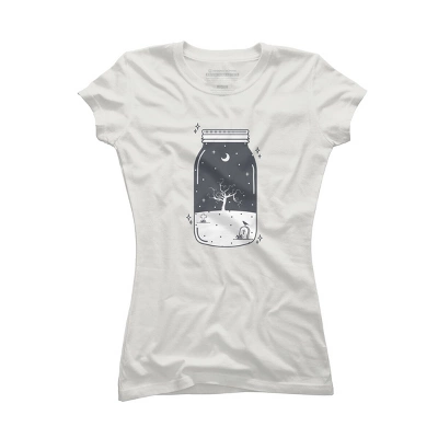 Junior's Design By Humans Halloween In A Jar By Roc21 T-Shirt 3 Junior's Design By Humans Halloween In A Jar By Roc21 T-Shirt - Image 3