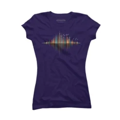 Junior's Design By Humans Nature's Music - Sound Wave By NomAdartStudio T-Shirt 18 Junior's Design By Humans Nature's Music - Sound Wave By NomAdartStudio T-Shirt -Design By Humans GUEST 941cce96 914d 46f0 a983 2c792093db6c