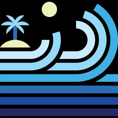 Junior's Design By Humans Cool Waves On A Lonely Beach By Quilimo T-Shirt 1 Junior's Design By Humans Cool Waves On A Lonely Beach By Quilimo T-Shirt