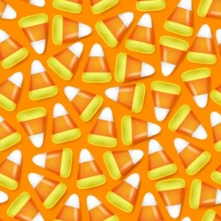 Girl's Design By Humans Halloween Candy Corn By NewburyBoutique T-Shirt