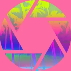 Women's Design By Humans Capture The Summer By Clingcling Racerback Tank Top