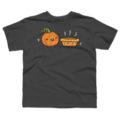 Boy's Design By Humans Pumpkin & Pie By Walmazan T-Shirt 6 Boy's Design By Humans Pumpkin & Pie By Walmazan T-Shirt -Design By Humans GUEST 9747856f f16d 4dbf ac2a b24fdc4c7d5f