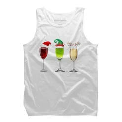 Men's Design By Humans Red Wine Glass Santa Elf Hat Reindeer Horn Christmas By Forever9 Tank Top 9 Men's Design By Humans Red Wine Glass Santa Elf Hat Reindeer Horn Christmas By Forever9 Tank Top -Design By Humans GUEST 9acd0273 5142 4946 b282 3087d044daaa
