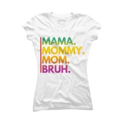 Junior's Design By Humans Mother's Day Mama Mommy Mom Bruh Rainbow Text By Punsalan T-Shirt 8 Junior's Design By Humans Mother's Day Mama Mommy Mom Bruh Rainbow Text By Punsalan T-Shirt -Design By Humans GUEST 9af9f588 12c0 4d64 af64 20d6bcaad3a3