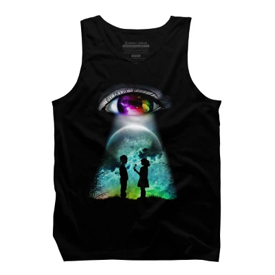 Men's Design By Humans Love At First Sight By Clingcling Tank Top 4 Men's Design By Humans Love At First Sight By Clingcling Tank Top - Image 4