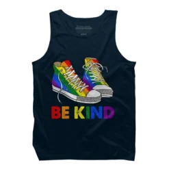 Design By Humans Be Kind Sneakers LGBTQIA PrideBy Legato Tendo Tank Top -Design By Humans GUEST 9cb1d0cf 5091 44f2 8b33 4b9973e3d6df