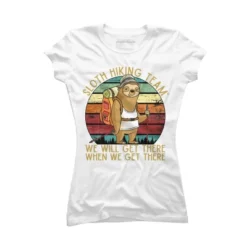 Junior's Design By Humans Sloth Hiking Team - We Will Get There, When We Get There By Andreastier T-Shirt 8 Junior's Design By Humans Sloth Hiking Team - We Will Get There, When We Get There By Andreastier T-Shirt -Design By Humans GUEST 9dbed244 a46c 452d 9fb3 3b20b0a26604