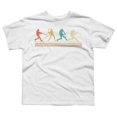 Boy's Design By Humans Vintage Distressed Baseball Swing By LuckyCharm99 T-Shirt 9 Boy's Design By Humans Vintage Distressed Baseball Swing By LuckyCharm99 T-Shirt - Image 9