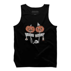 Men's Design By Humans Halloween Pathways By Runcatrun Tank Top -Design By Humans GUEST 9f1b0ae0 ef0b 47cb a6ed 8d1dea219d49