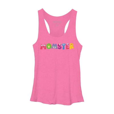 Women's Design By Humans Cute Momster Cartoon Monster By Averilshop Racerback Tank Top 3 Women's Design By Humans Cute Momster Cartoon Monster By Averilshop Racerback Tank Top - Image 3