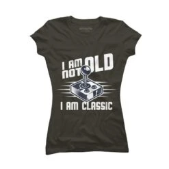 Junior's Design By Humans I Am Not Old I Am Classic By Nerdycorner T-Shirt -Design By Humans GUEST a0d9dab3 0895 47bc 80a2 312964e5650a