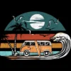 Men's Design By Humans Summer Surf And Sand In My Van By Lampudoft Tank Top