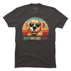 Men's Design By Humans Best Dog Dad Ever Golden Retriever By LuckyCharm99 T-Shirt -Design By Humans GUEST a3393667 cc66 49e3 9af3 efed8cfe4d5c