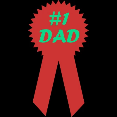 Men's Design By Humans #1 DAD Ribbon By Tank Top 1 Men's Design By Humans #1 DAD Ribbon By Tank Top