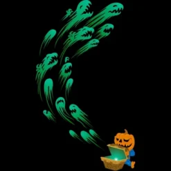 Men's Design By Humans It's Time For Halloween By SINDAR Tank Top