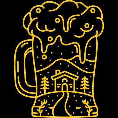 Women's Design By Humans Christmas Beer By VEKTORKITA Racerback Tank Top 1 Women's Design By Humans Christmas Beer By VEKTORKITA Racerback Tank Top