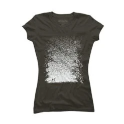 Junior's Design By Humans Pixel Space By Daletheskater T-Shirt -Design By Humans GUEST a86edd76 b073 42ae 887f 5cf691a82771