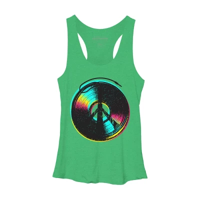 Women's Design By Humans Colors And Music By Clingcling Racerback Tank Top 7 Women's Design By Humans Colors And Music By Clingcling Racerback Tank Top - Image 7