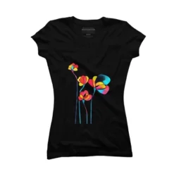 Junior's Design By Humans Abstract Flowers By Jirkasvetlik T-Shirt 8 Junior's Design By Humans Abstract Flowers By Jirkasvetlik T-Shirt -Design By Humans GUEST ad626f19 cf51 47cf a8c1 73fa21aef30b