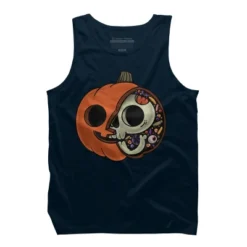 Men's Design By Humans Halloween Anatomy By Ppmid Tank Top -Design By Humans GUEST af378dce b63d 4fd8 8d00 e236ea3cb35b