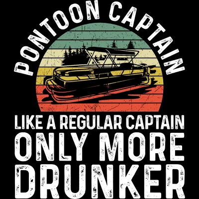 Women's Design By Humans Pontoon Captain, Different Than Other Captains By MeowShop Racerback Tank Top 1 Women's Design By Humans Pontoon Captain, Different Than Other Captains By MeowShop Racerback Tank Top