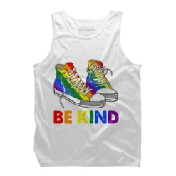 Design By Humans Be Kind Sneakers LGBTQIA PrideBy Legato Tendo Tank Top -Design By Humans GUEST b15c7c75 0aee 4ac1 982d 613a4ed2ae80