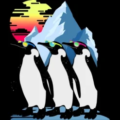 Men's Design By Humans North Pole Summer By Clingcling Tank Top