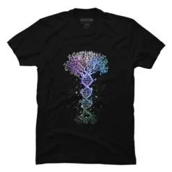 Men's Design By Humans DNA Tree Life Earth Genetics Biologist Science Gift By Luckyst T-Shirt -Design By Humans GUEST b524f8df 4390 41e3 97a7 306a7da761e7