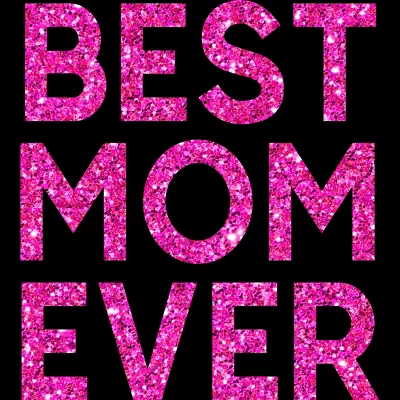 Junior's Design By Humans Best Mom Ever Confetti Text By MeowShop T-Shirt 1 Junior's Design By Humans Best Mom Ever Confetti Text By MeowShop T-Shirt