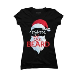 Junior's Design By Humans Respect The Beard Santa Claus Funny Christmas By ILCreative T-Shirt 7 Junior's Design By Humans Respect The Beard Santa Claus Funny Christmas By ILCreative T-Shirt -Design By Humans GUEST b7b7c098 9c66 41d5 a5aa d343c1d4760d