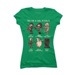 Junior's Design By Humans Cool Afterlife By LetterQ T-Shirt -Design By Humans GUEST b8deaa54 4c1c 4473 8c80 ec569324143b