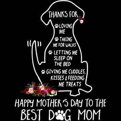 Men's Design By Humans Happy Mothers Day Best Dog Mom Thanks By MiuMiuShop Tank Top 1 Men's Design By Humans Happy Mothers Day Best Dog Mom Thanks By MiuMiuShop Tank Top