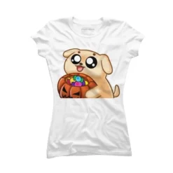 Junior's Design By Humans Halloween Candy Pup By Puppers T-Shirt 12 Junior's Design By Humans Halloween Candy Pup By Puppers T-Shirt -Design By Humans GUEST bd8e61c8 5d2f 4b6d ac47 3b7060d23e91