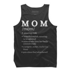 Men's Design By Humans Mom Dictionary Definition By BeingMasculine Tank Top -Design By Humans GUEST c1bb1323 43f7 4373 8613 678389c22178