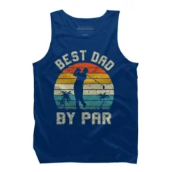 Men's Design By Humans Best Dad By Par Tropical Golf By Tank Top -Design By Humans GUEST c215c47f f5ff 4640 b610 d8f058f4ed01